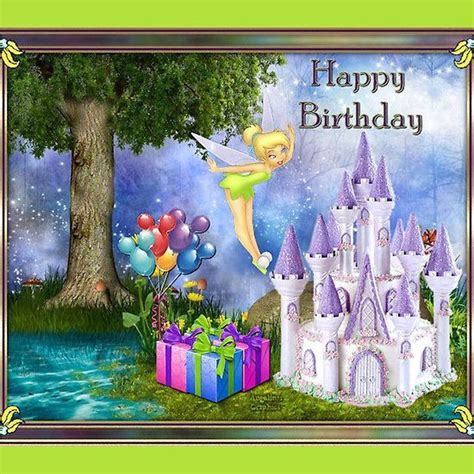 tinkerbell happy birthday gifts  angelinas happy birthday gifts