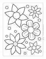 Coloring Easter Pages Printable Kids Flowers Flower Spring Itsybitsyfun Colouring Print Visit Choose Board Blogx Info sketch template