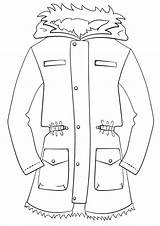 Jacket Coloring Pages sketch template