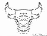 Bulls Chicago Logo Stencil Nba Drawing Bull Wallpapers Pixelstalk Getdrawings sketch template