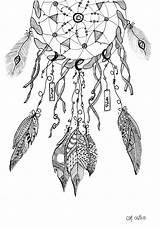 Coloring Stress Anti Dreamcatcher Exclusive sketch template