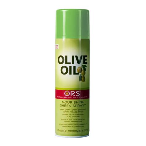 ors olive oil nourishing hair sheen spray ml shop  click
