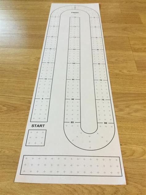 cribbage board template printable word searches