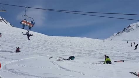 Georgia Ski Lift Flings Passengers Off During Horrifying Malfunction