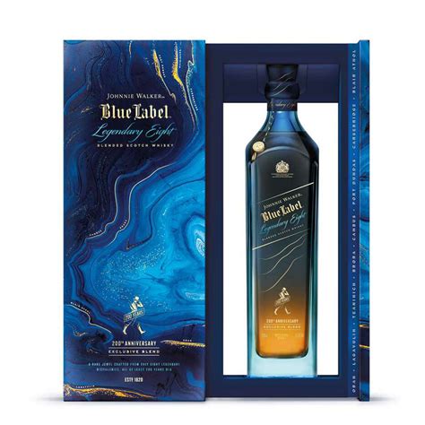 whisky johnnie walker blue label legendary  edicion limitada