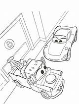 Cars Coloring Kleurplaten Pages Kids Kleurplaat Van Fun Zo Takel Disney sketch template