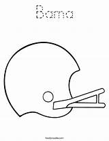 Helmet Coloring Bama Pages Football Printable Georgia Michigan Browns Bulldogs Logo Cleveland Print Template Brownies Twistynoodle Built California Usa Clipart sketch template