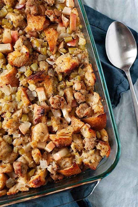 thanksgiving stuffing with sausage and apples artofit