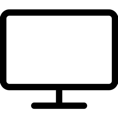 screen icon vector