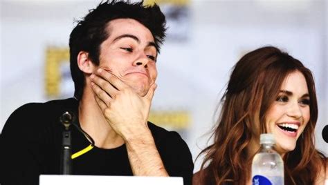 Fav S On Twitter Rt Dylan O´brien And Holland Roden Fav Dylan O´brien