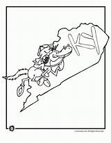 Coloring Race Pages Horse Library Clipart Derby Kentucky sketch template