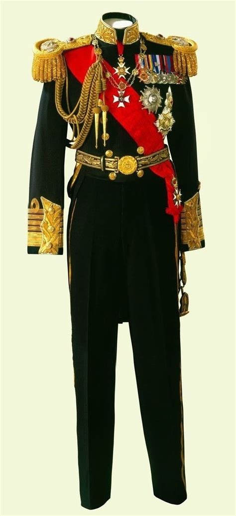 king george vis full dress uniform  admiral   fleet