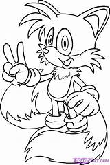 Tails Coloring Pages Fox Drawing Comments Library Clipart Coloringhome sketch template