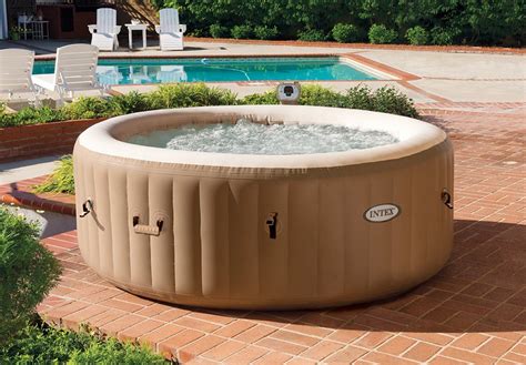 intex  purespa inflatable hot tub detailed review laze