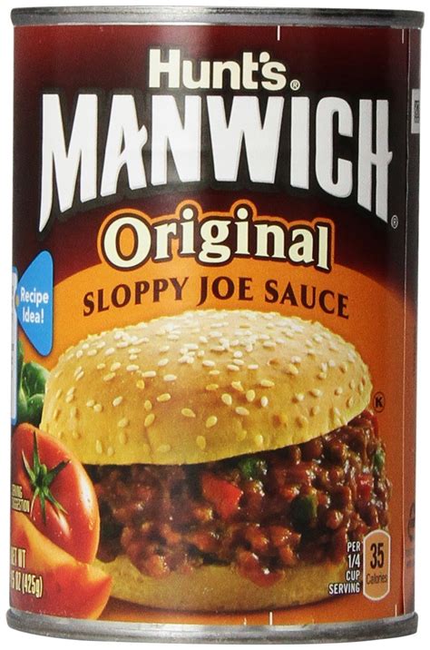 buy manwich original sloppy joe sauce  pack     desertcartoman