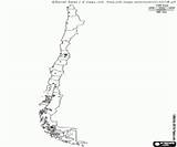 Chile Map Coloring sketch template