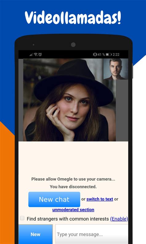 Omegle Mobile لنظام Android تنزيل
