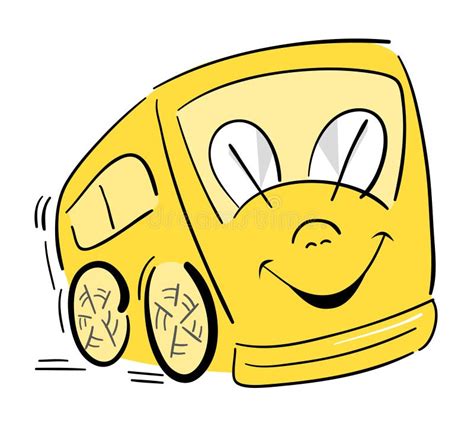 happy school bus stock vector illustration  sale fast