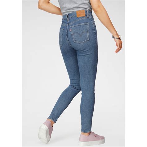 Levi S® Skinny Fit Jeans Mile High Super Skinny Für Bestellen Baur