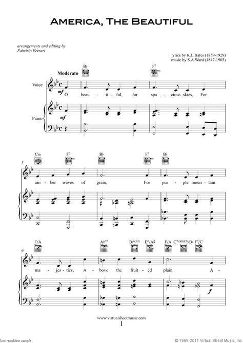 patriotic sheet   songs  piano voice   instruments