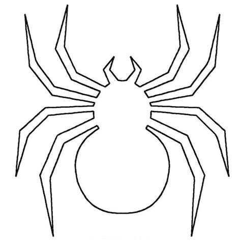 halloween spider template