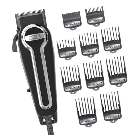 wahl clipper elite pro high performance home haircut grooming kit  men electric hair