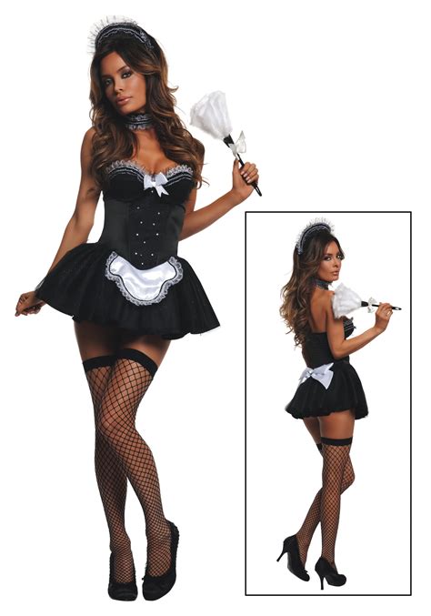 Women S Seductive Maid Costume Halloween Costume Ideas 2019