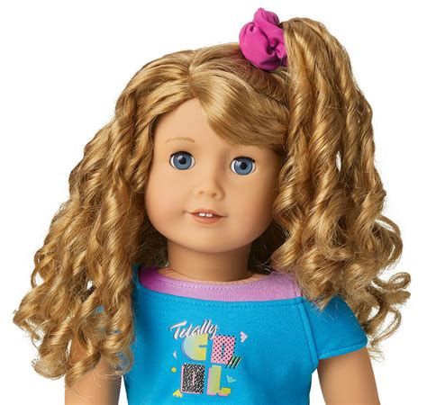 limited product american girl doll  shoulder peasant top