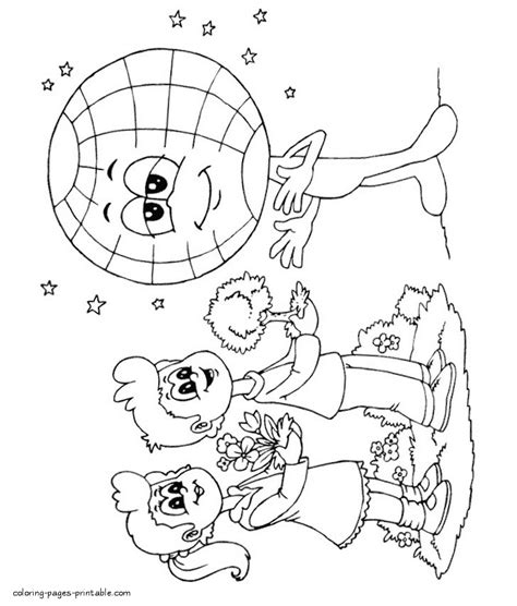 earth day coloring pages  toddlers earth day coloring sheets