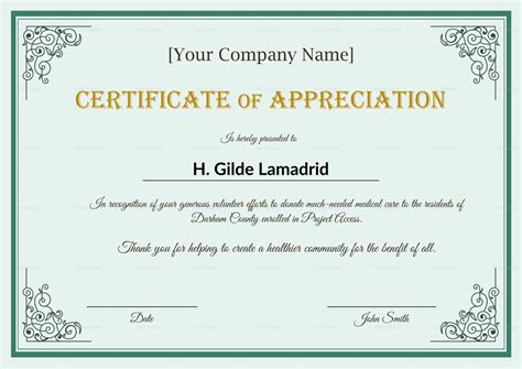 employee recognition certificates templates calep