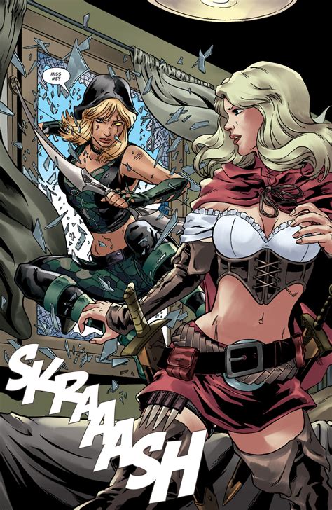 Grimm Fairy Tales Presents Robyn Hood Vs Red Riding Hood Grimm Fairy