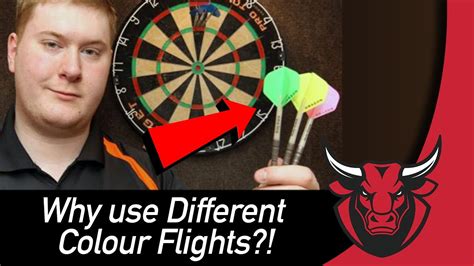 players   colour darts flights youtube