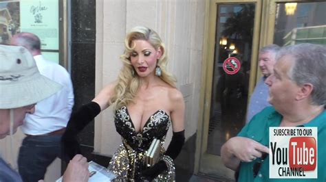 Cassandra Cass Greets Fans At The Cabaret Opening Night At