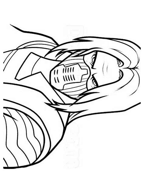 winter soldier coloring pages  printable  winter soldier