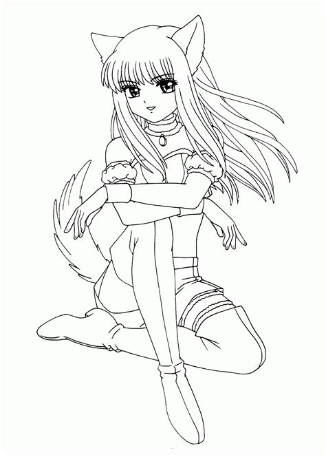 anime coloring pages  adults  amazing svg file