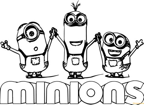 minion kevin   minions coloring pages minion coloring pages coloring pages  kids