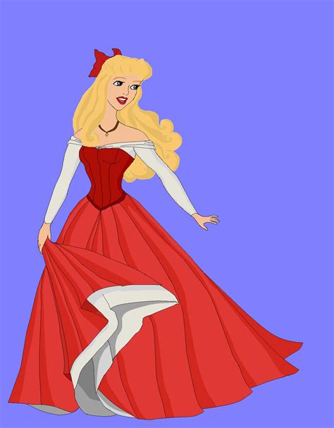 red dress disney princess fanpop