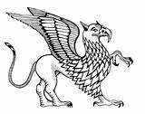 Coloring Pages Creatures Greek Mythical Mythology Griffin Magical Drawing Mythological Animal Goddess Myth Myths Printable Color Ancient Clipart Athena Getcolorings sketch template