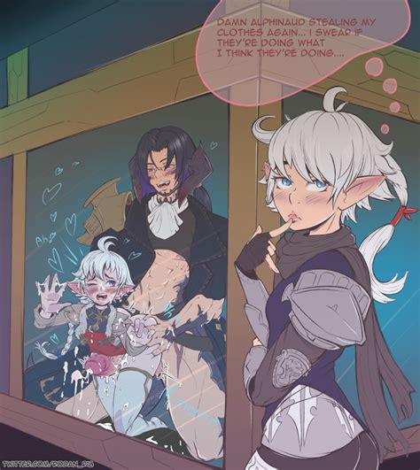 rule 34 against glass alisaie leveilleur alphinaud leveilleur ass