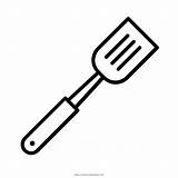 Spatula Coloring Template Pages sketch template