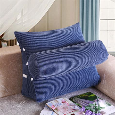 dodoing soft adjustable  wedge cushion reading  support pillow triangle  cushion