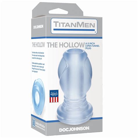 titanmen the hollow clear plug male q adult store