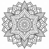 Mandala Expert Coloring Pages Level Getcolorings sketch template