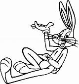 Bugs Bunny Coloring Pages Coloringpages1001 sketch template