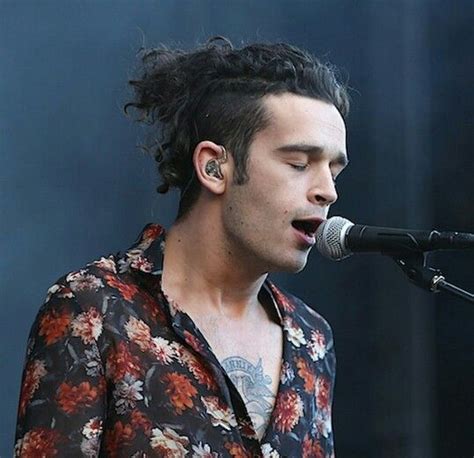 30 Man Bun Hairstyles For Every Hipster Matty Healy