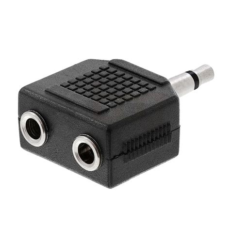 mm mono plug  xmm stereo jack adapter