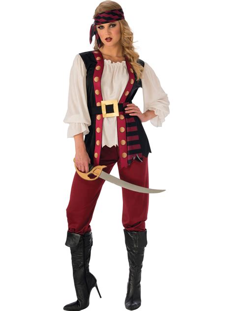 Womens Lusty Pirate Halloween Costume