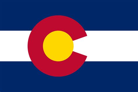 colorado flag coloring page state flag drawing flags web