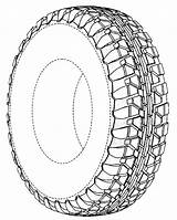 Tire Coloring Drawing Pages Sketch Flat Getdrawings Car Drawings Popular 748px 23kb sketch template
