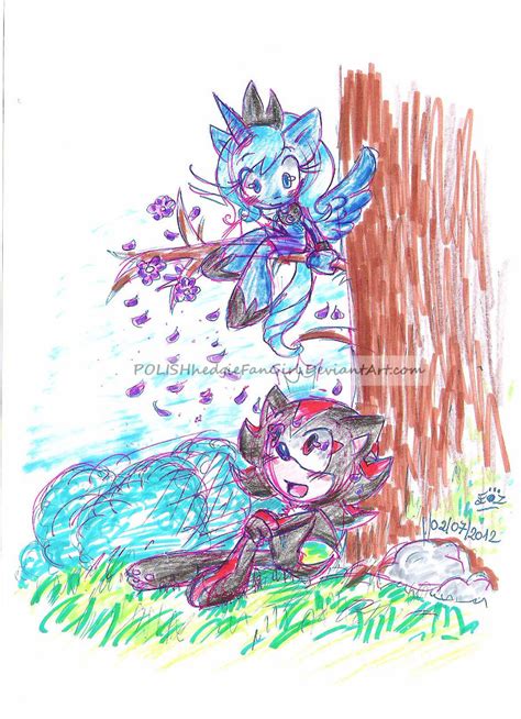 Mlp Luna And Shadow The Hedgehog By Polishhedgiefangirl On